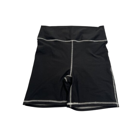 WeWoreWhat Corset Biker Short in Black - Picture 1 of 5